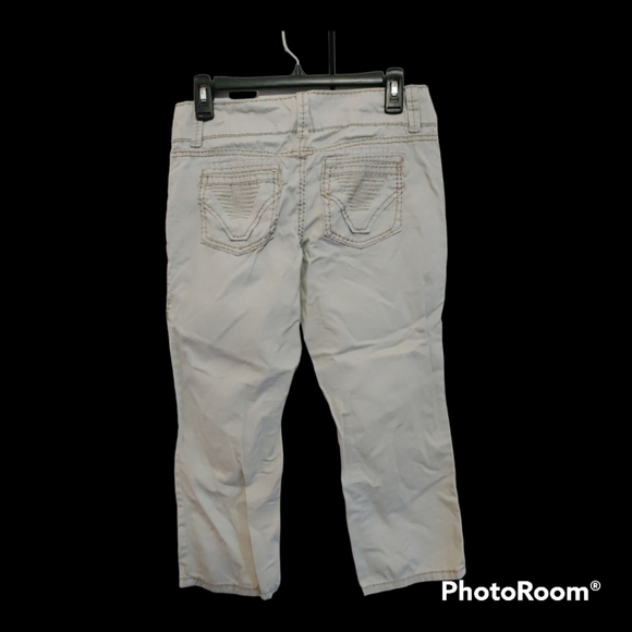 BKE casual beige Erin crop pants size 0/2 jean size 25 - Picture 2 of 6